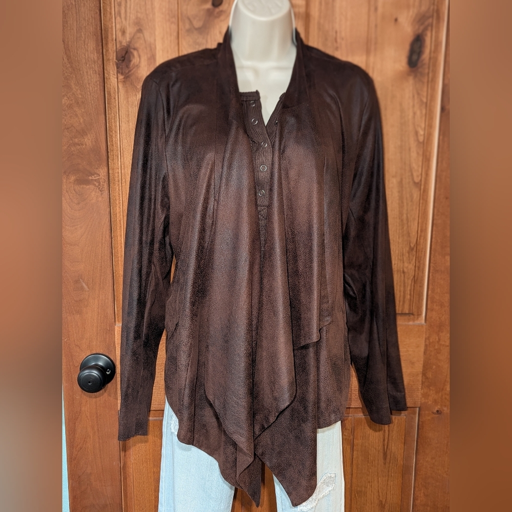 Relativity Waterfall Open Front Jacket